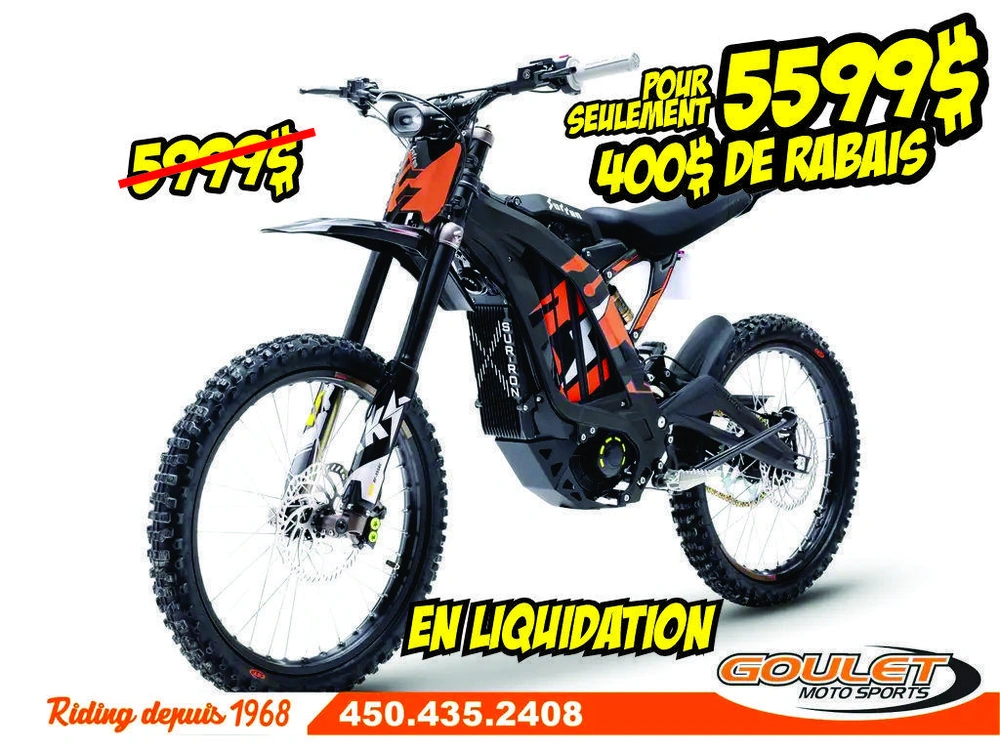 2022 Sur Ron Light Bee X Électrique alt