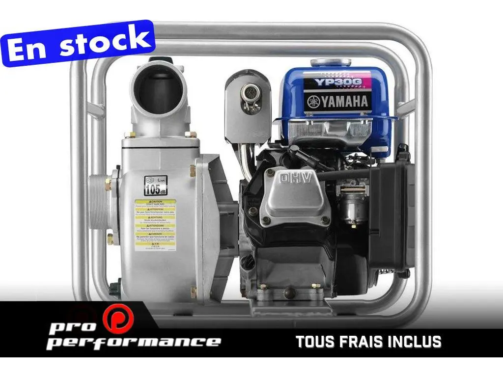 2021 Yamaha POMPE A EAU DE 3 POUCES
