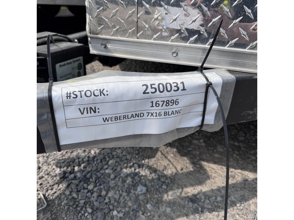 2025 Weberlane 7x16 Ta 7k Avec Portes alt