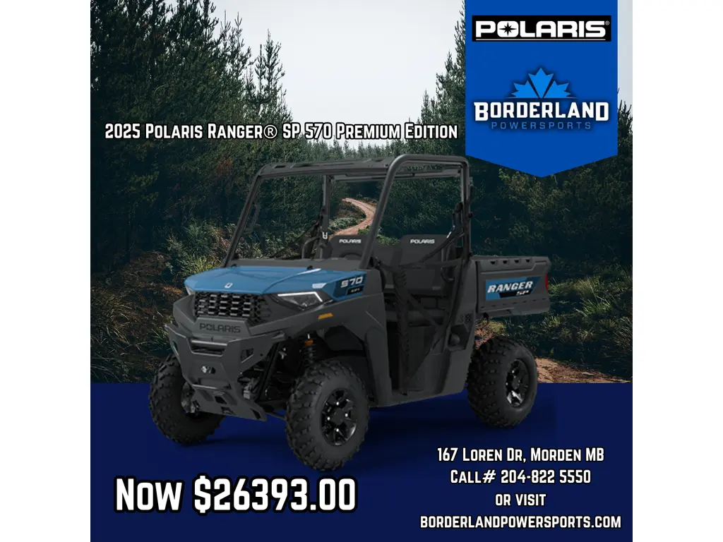 2025 Polaris Ranger® SP 570 Premium Edition