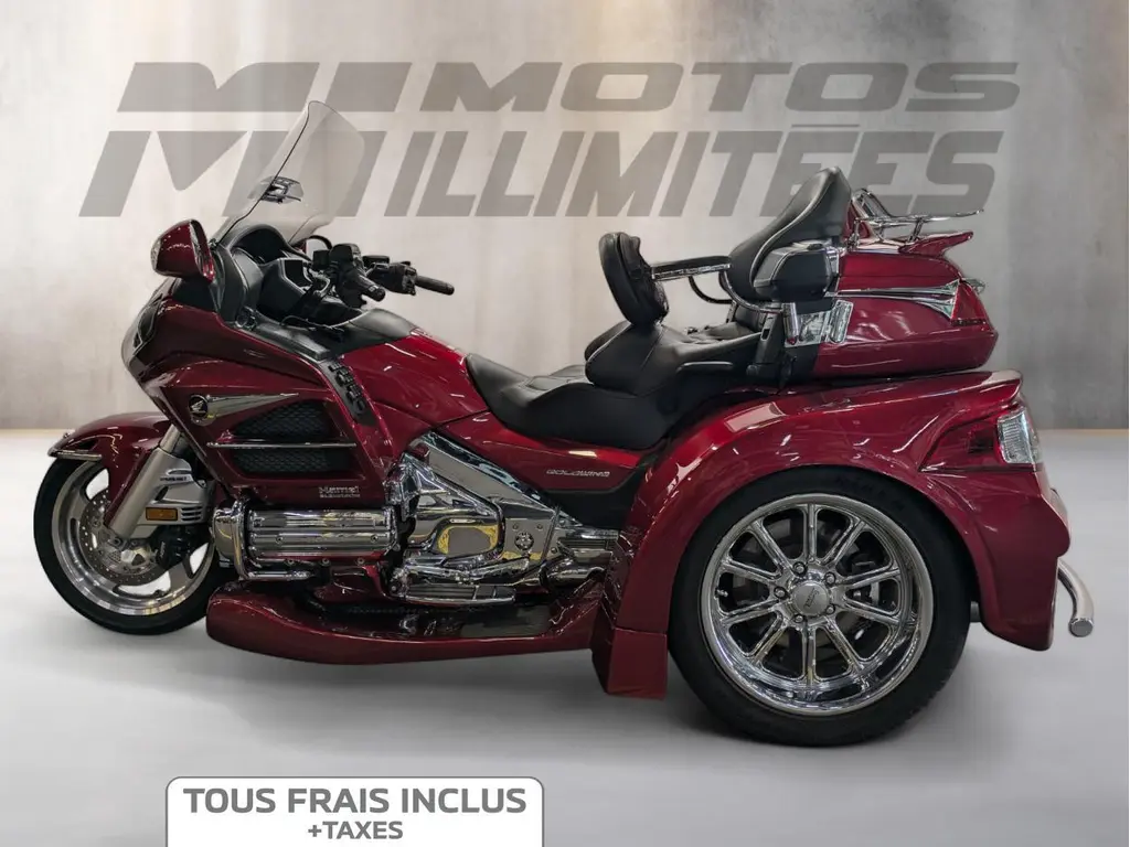 2013 Honda GL1800AD Goldwing Airbag.ABS.GPS
