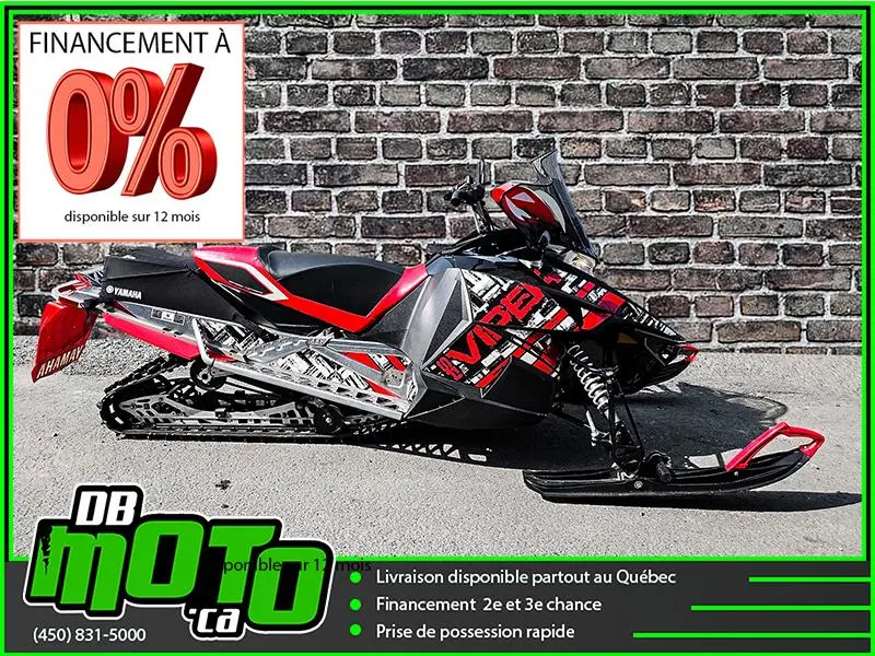 yamaha SR VIPER 137'' 2014 - ** 0% D'INTÉRÊT DISPONIBLE **