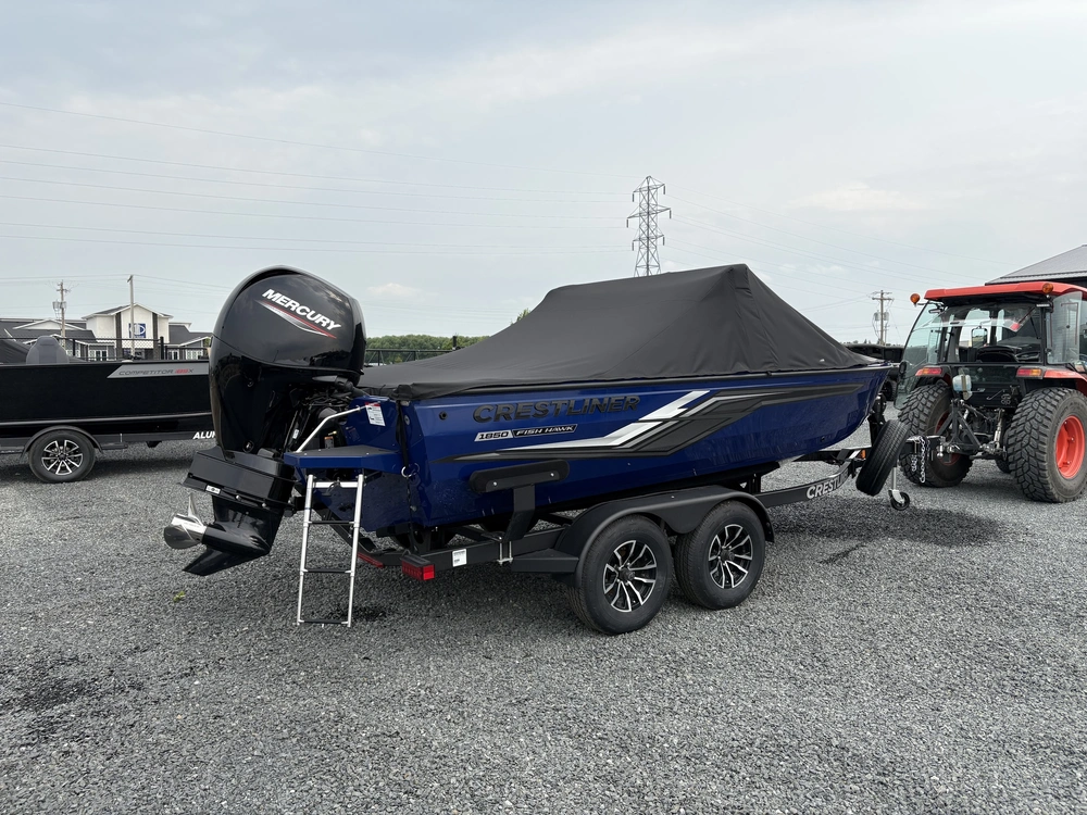 2025 Crestliner 1850 Fish Hawk Wt Jumpseat - True Blue alt