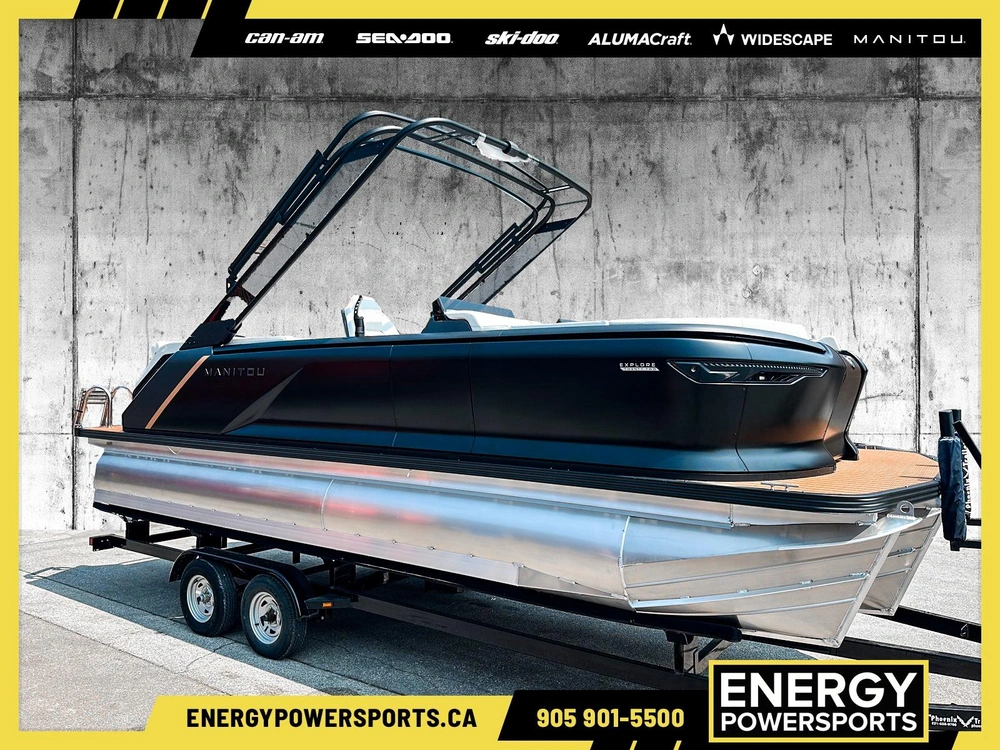 2025 Manitou Explore 22 Navigator Shp575 With 250 Verado alt