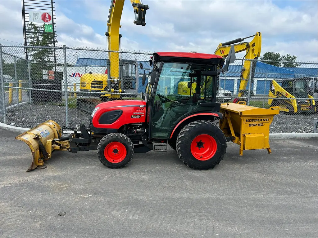 2021 Kioti CK3510SE HLA 2200 À ANGLE ET BOÎTE À SEL HYDRAULIQUE NORMAND