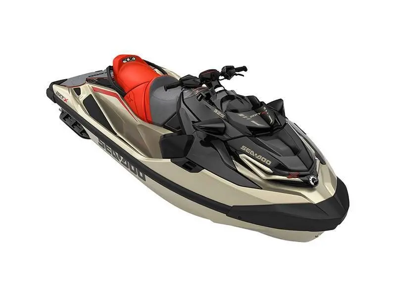 2025 Sea-Doo PWC RXT X 325 AUD TN IBR 25 TAN / RED