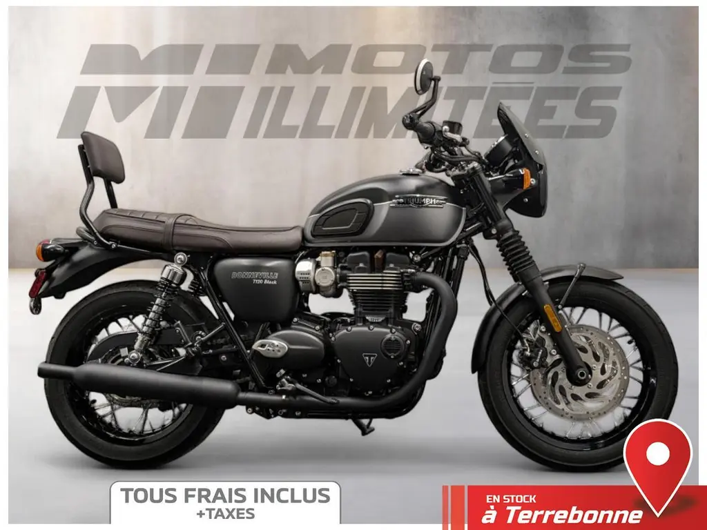 2022 Triumph BONNEVILLE T120 BLACK