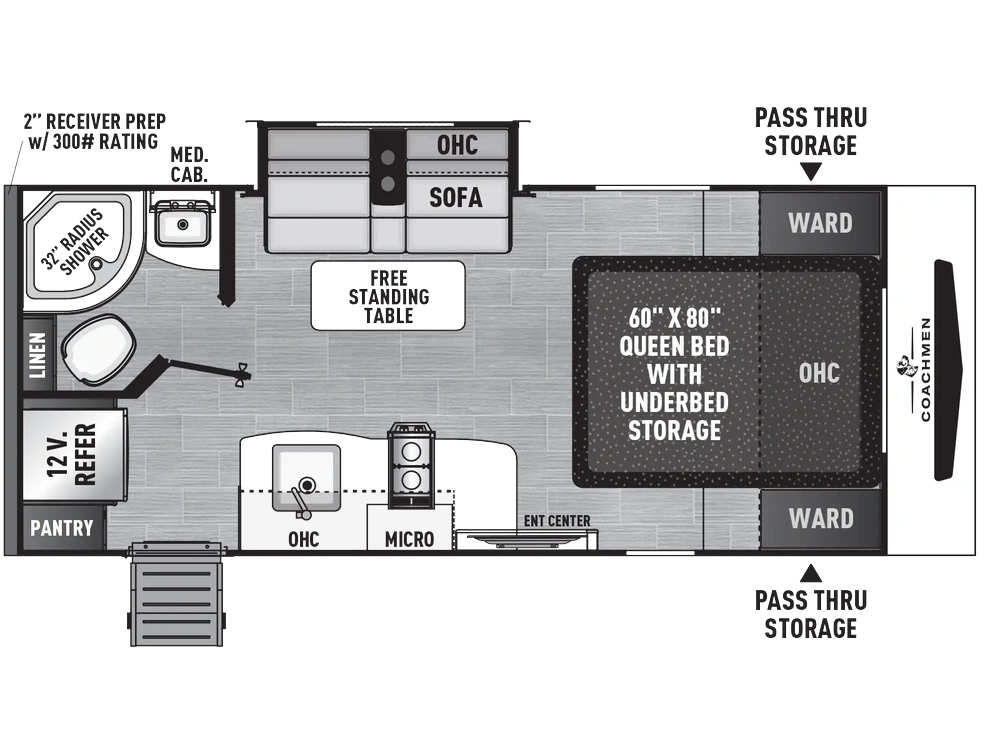 Coachmen Freedom Express Select 19se 2026 alt