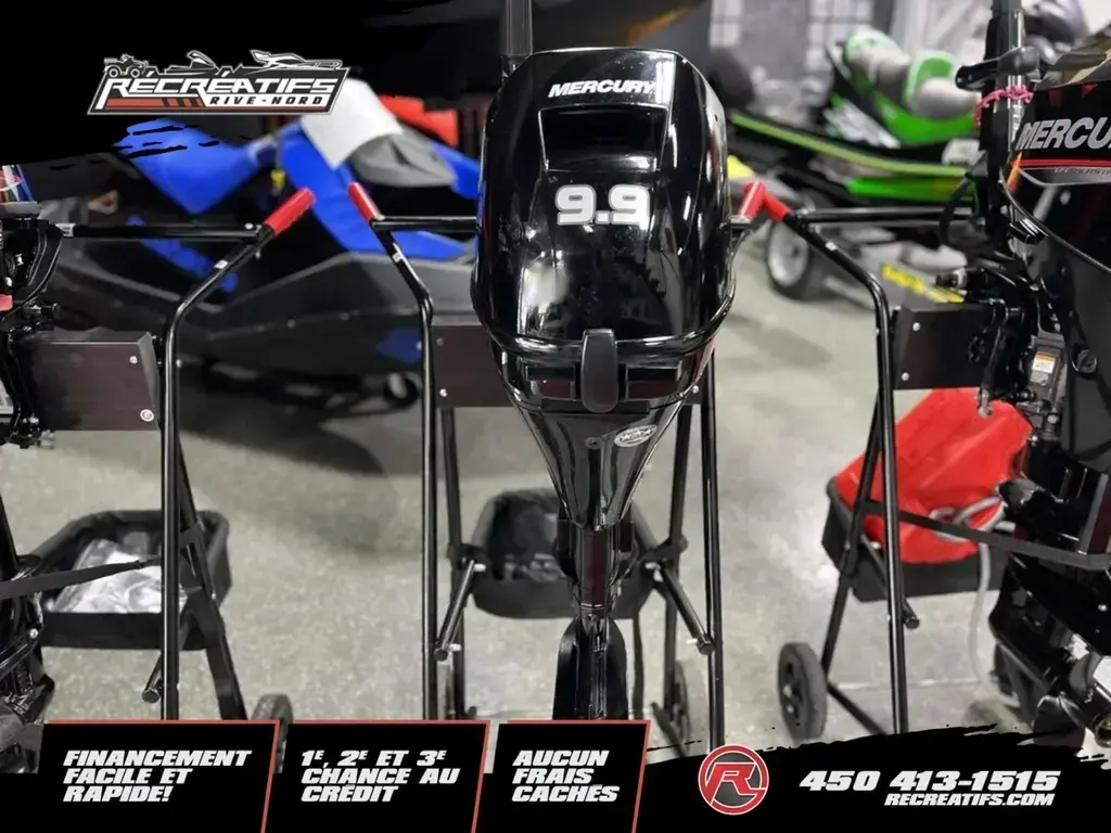 2024 Mercury 9.9 PIED LONG PIEDS LONG