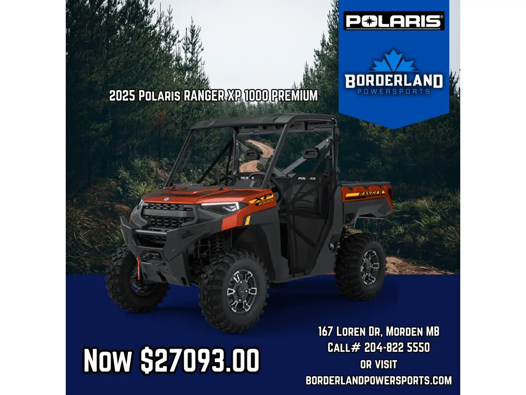 2025 Polaris RANGER XP 1000 PREMIUM