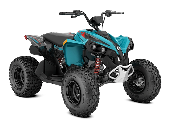 2025 Can-am Renegade 110 Efi Iceberg Blue & Black alt