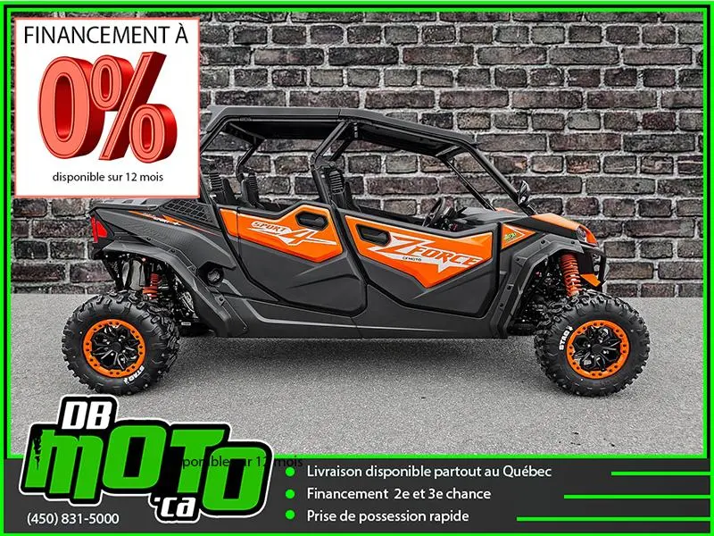 CFMOTO ZFORCE 950 SPORT 4 PLACES 2024 - ** 0% D'INTÉRÊT DISPONIBLE **