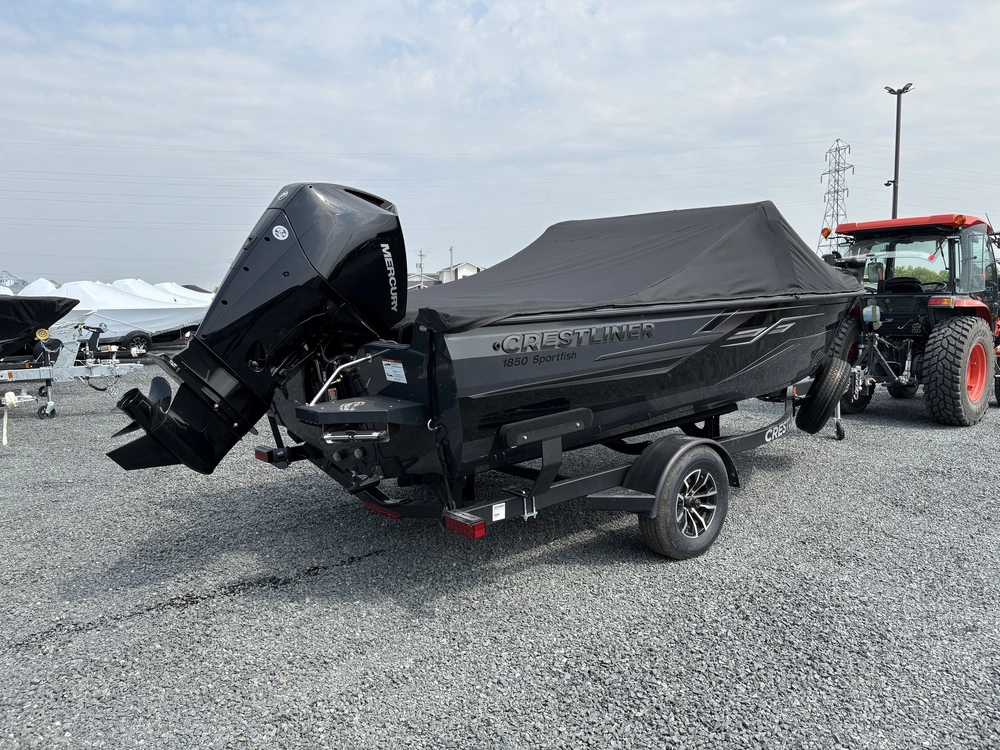 2025 Crestliner 1850 Sportfish - Gun Metal alt