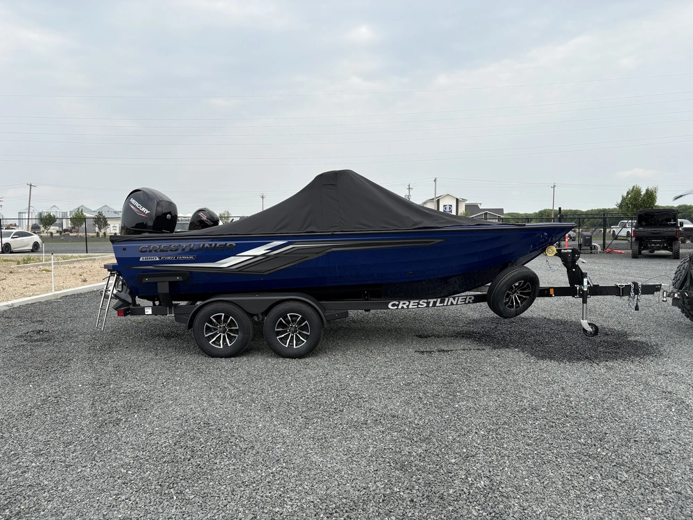 2025 Crestliner 1850 Fish Hawk Wt Jumpseat - True Blue alt