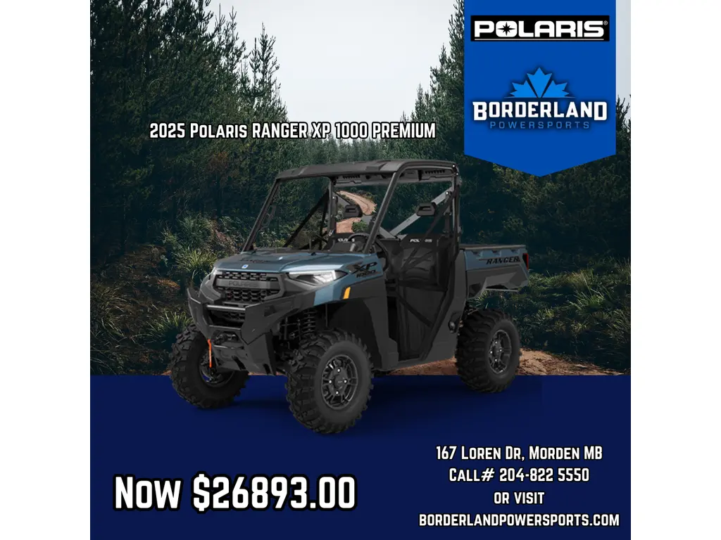 2025 Polaris RANGER XP 1000 PREMIUM