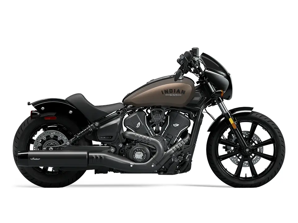 2025 Indian Motorcycle Sport Scout Limited +Tech // Nara Bronze Metallic Smoke 