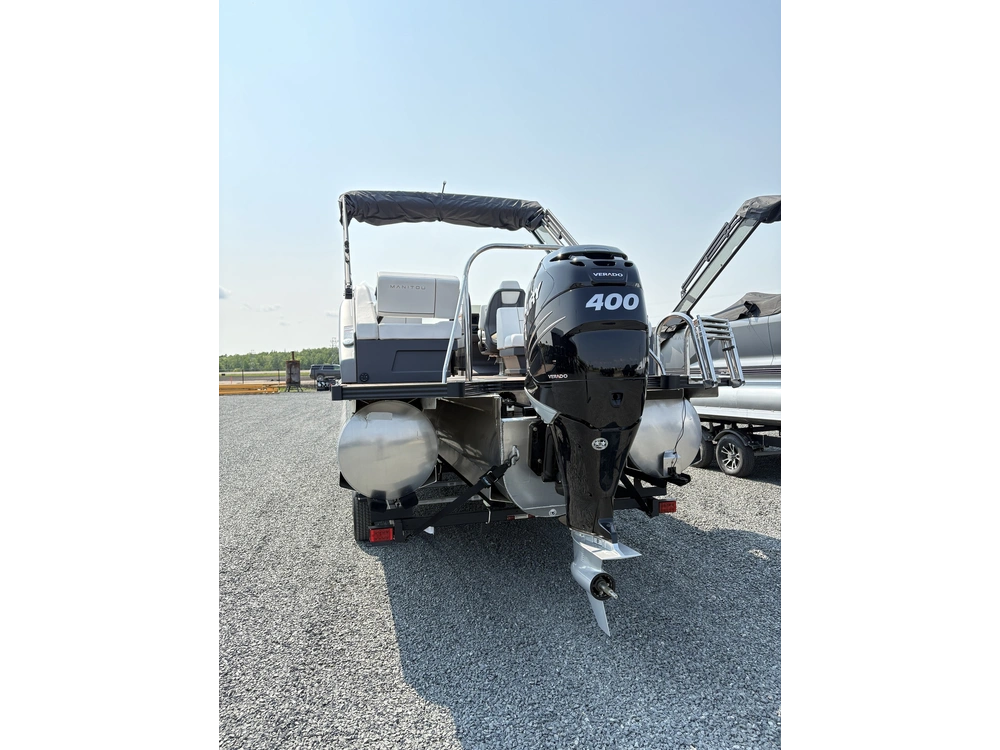 2025 Manitou Explore Switchback 26 Trifold Shp575 With 400 Mercury alt