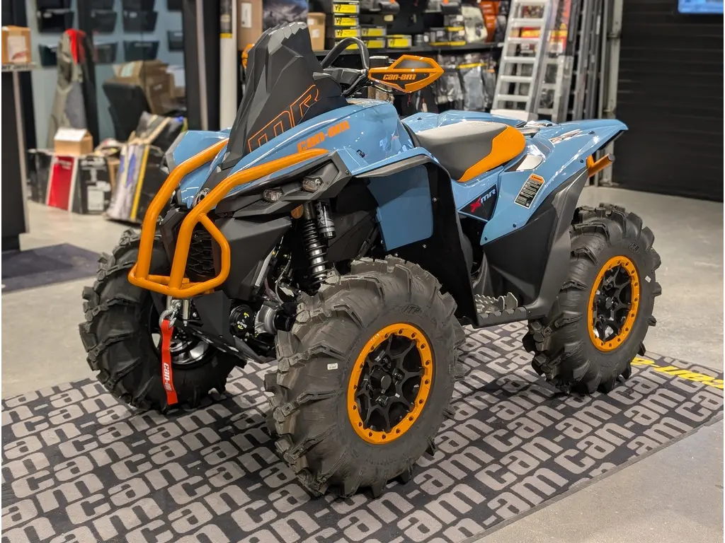 2025 Can-Am Renegade X mr 1000R Scandi Blue & Orange Crush 