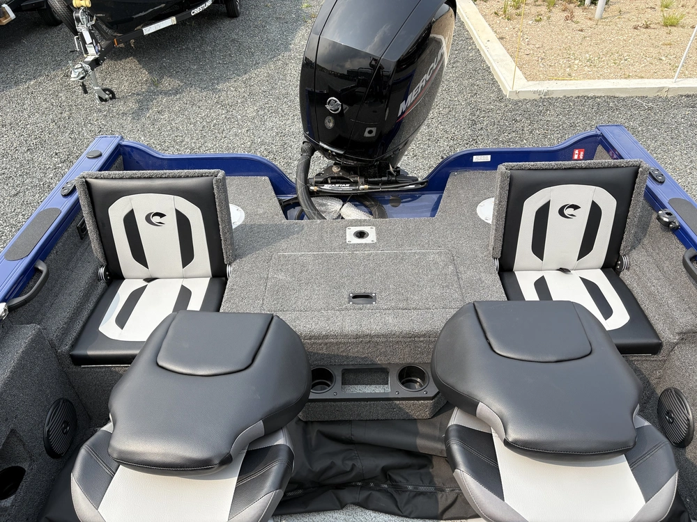 2025 Crestliner 1850 Fish Hawk Wt Jumpseat - True Blue alt