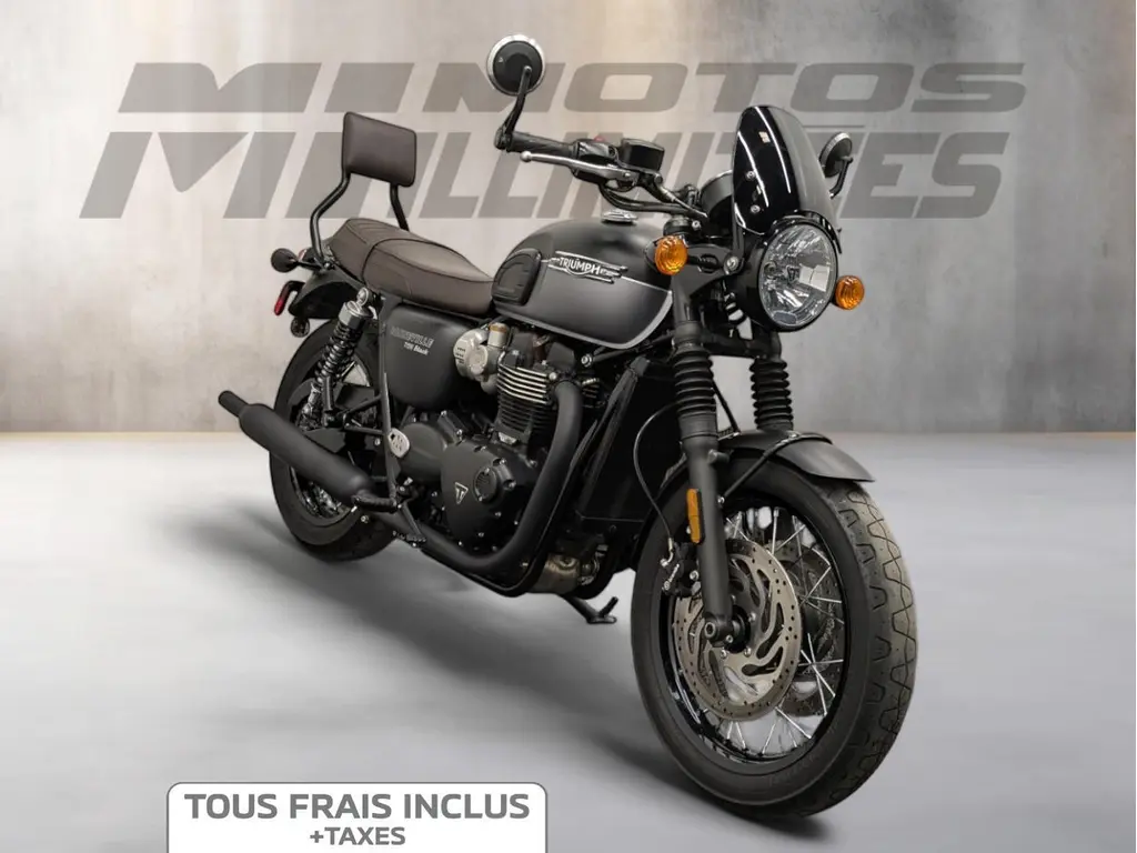 2022 Triumph BONNEVILLE T120 BLACK