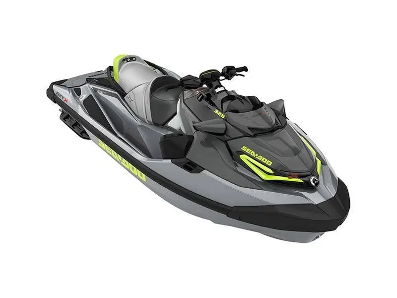 2025 Sea-Doo PWC RXT X 325 AUD GY IBR 25 ICE METAL / MANTA GREEN