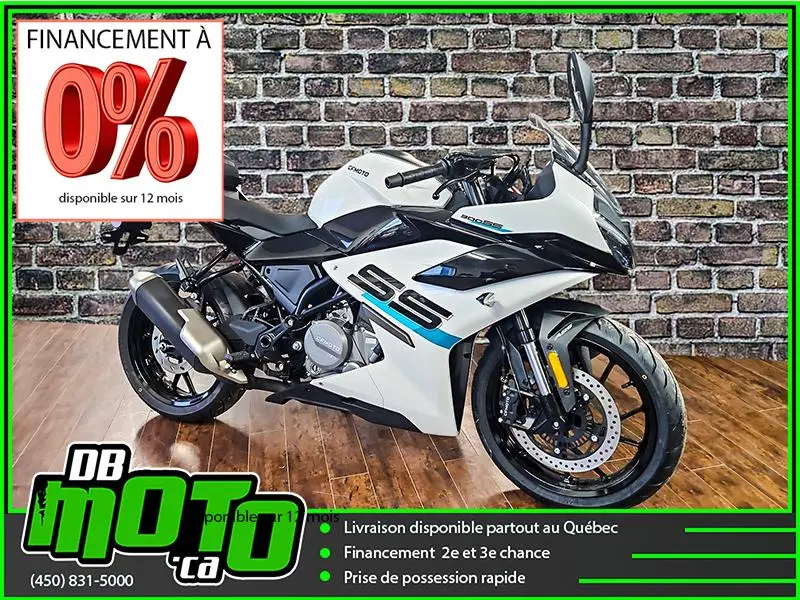 CFMOTO 300 SS DEMO 2024 - ** 0% D'INTÉRÊT DISPONIBLE **