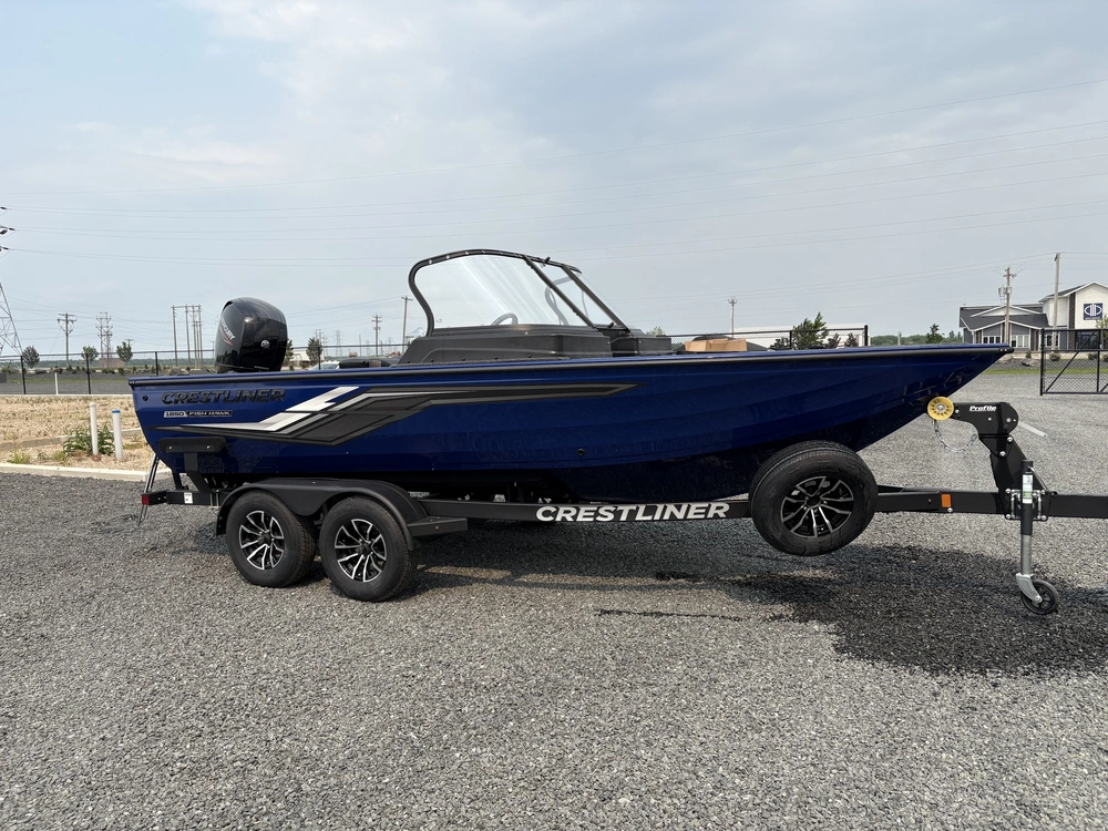 2025 Crestliner 1850 Fish Hawk Wt Jumpseat - True Blue alt