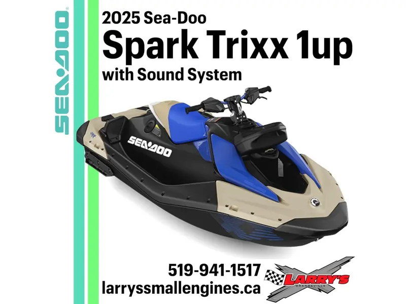 2025 Sea-Doo Spark Trixx for 1 with Sound System 67SC