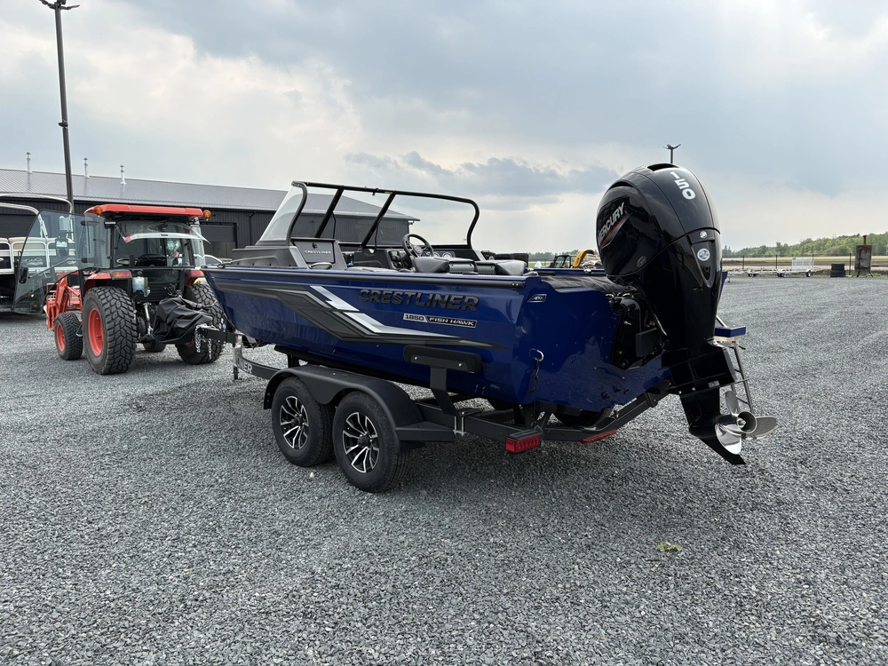 2025 Crestliner 1850 Fish Hawk Wt Jumpseat - True Blue alt