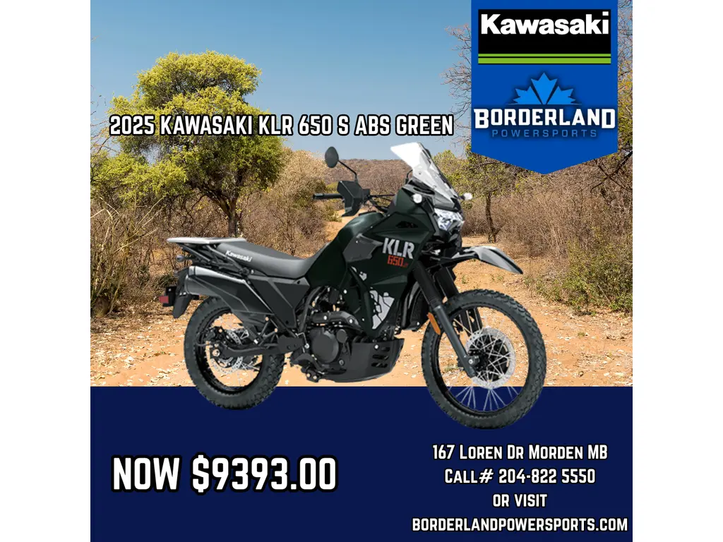 2025 Kawasaki KLR 650 S ABS