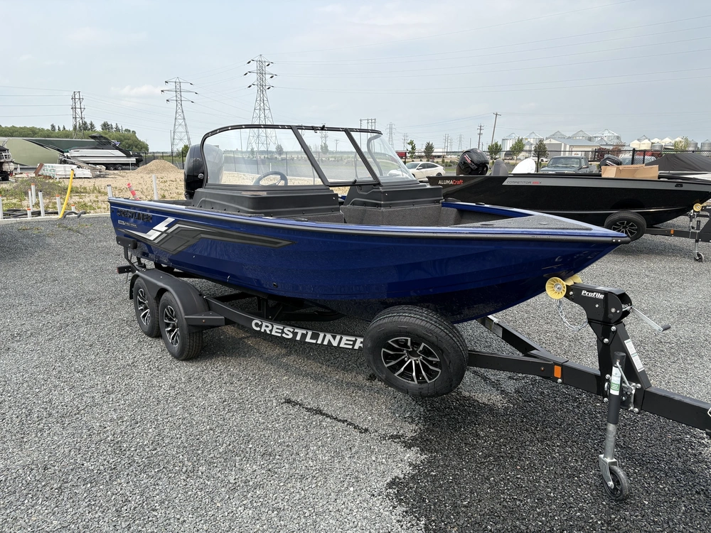 2025 Crestliner 1850 Fish Hawk Wt Jumpseat - True Blue alt