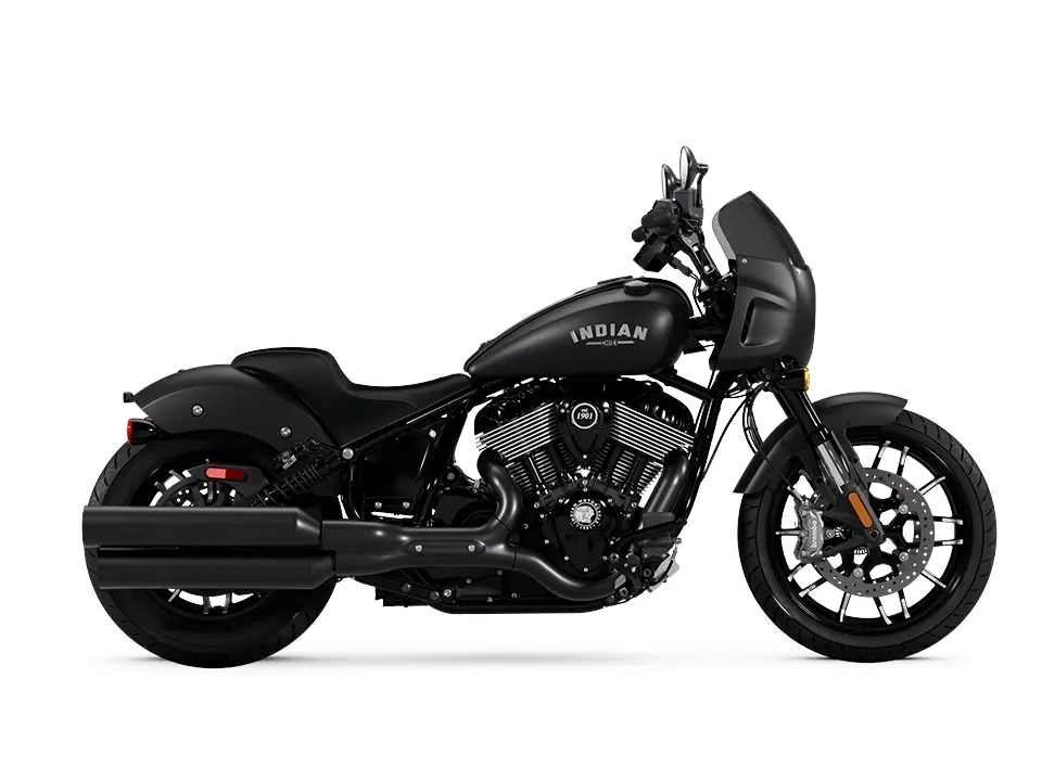 2025 Indian Motorcycle Sport Chief // Black Smoke - w/ High Flow Air Intake