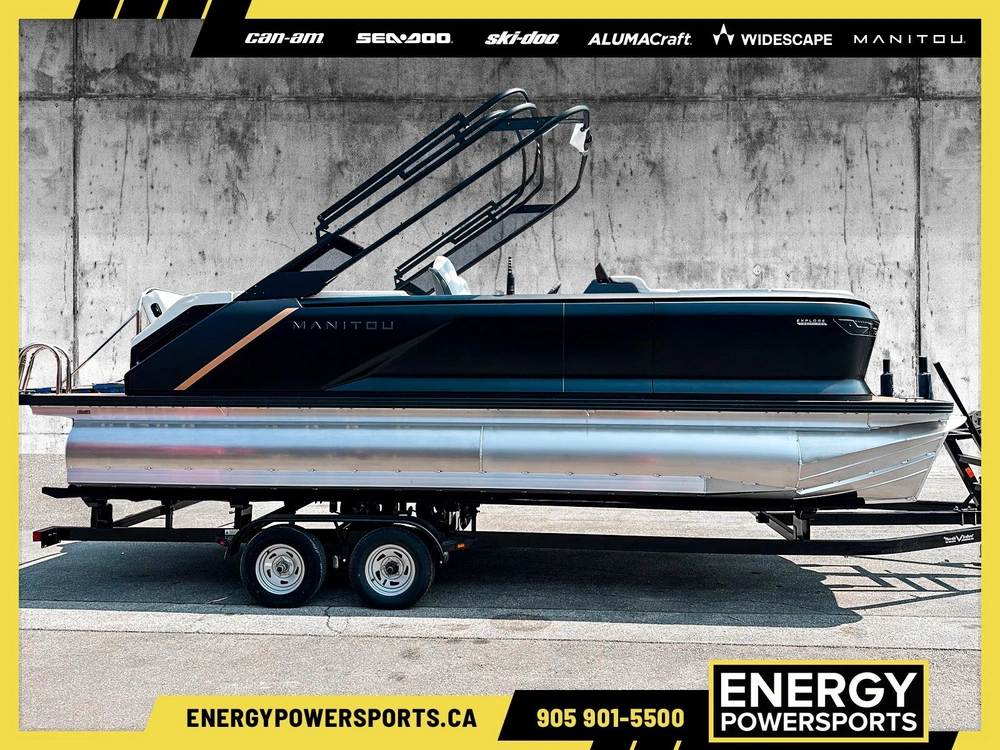 2025 Manitou Explore 22 Navigator Shp575 With 250 Verado alt