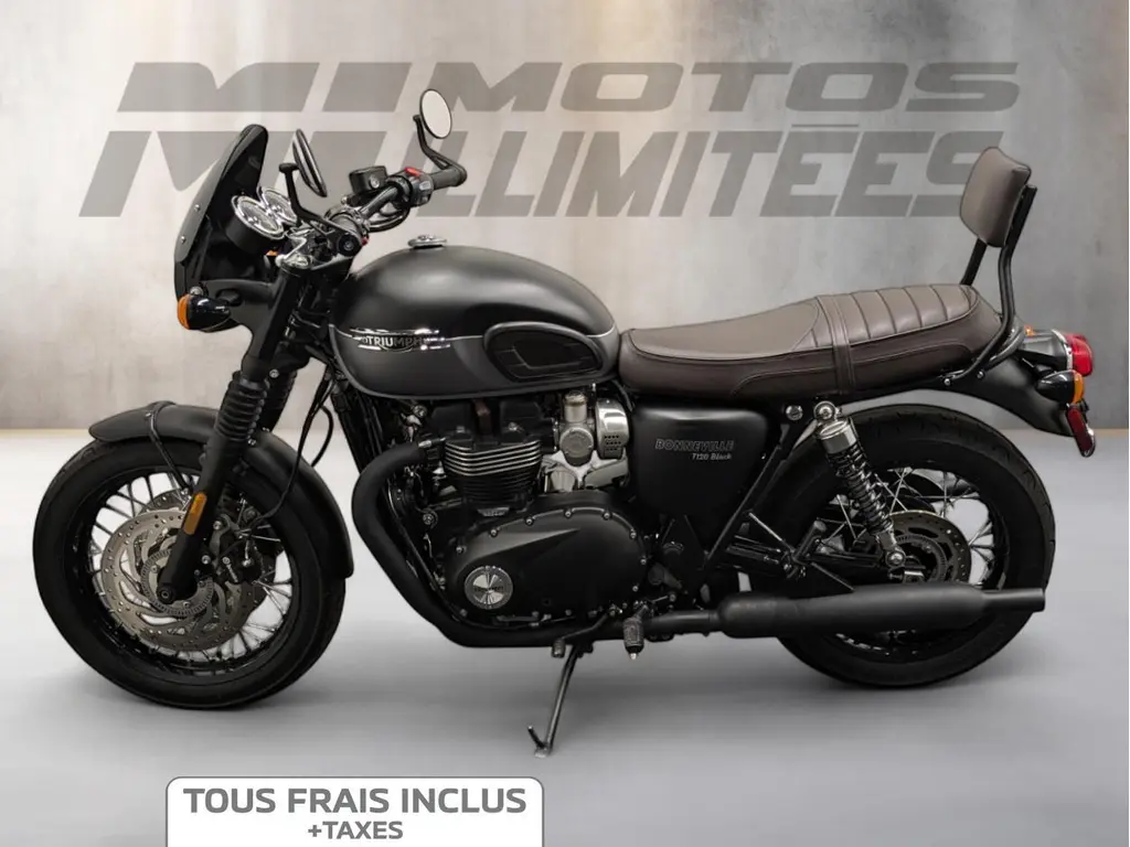 2022 Triumph BONNEVILLE T120 BLACK