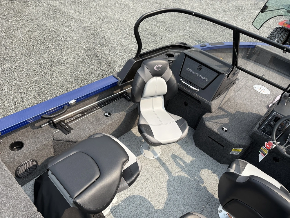 2025 Crestliner 1850 Fish Hawk Wt Jumpseat - True Blue alt