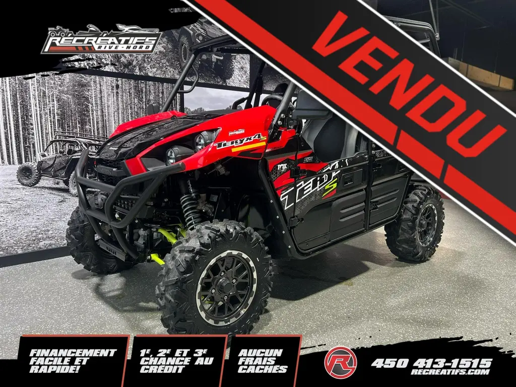 Kawasaki TERYX4  S LE EPS 2023 - **SEULEMENT 446KM!!**