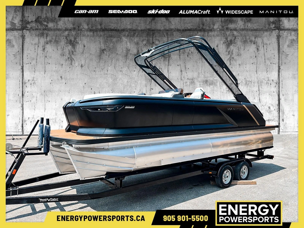 2025 Manitou Explore 22 Navigator Shp575 With 250 Verado alt