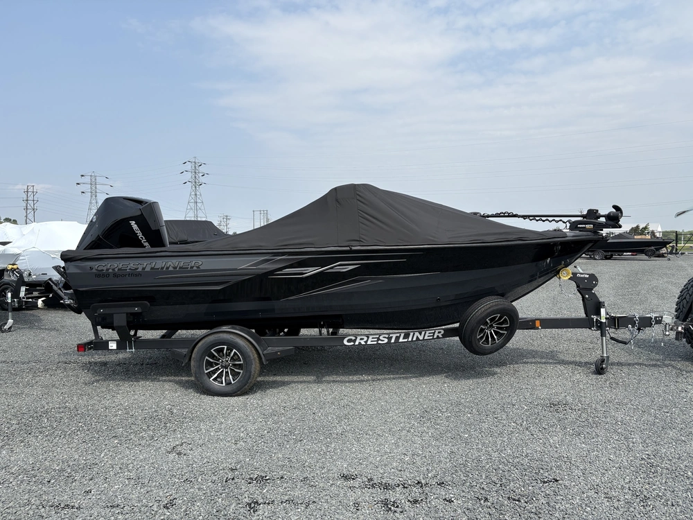 2025 Crestliner 1850 Sportfish - Gun Metal alt