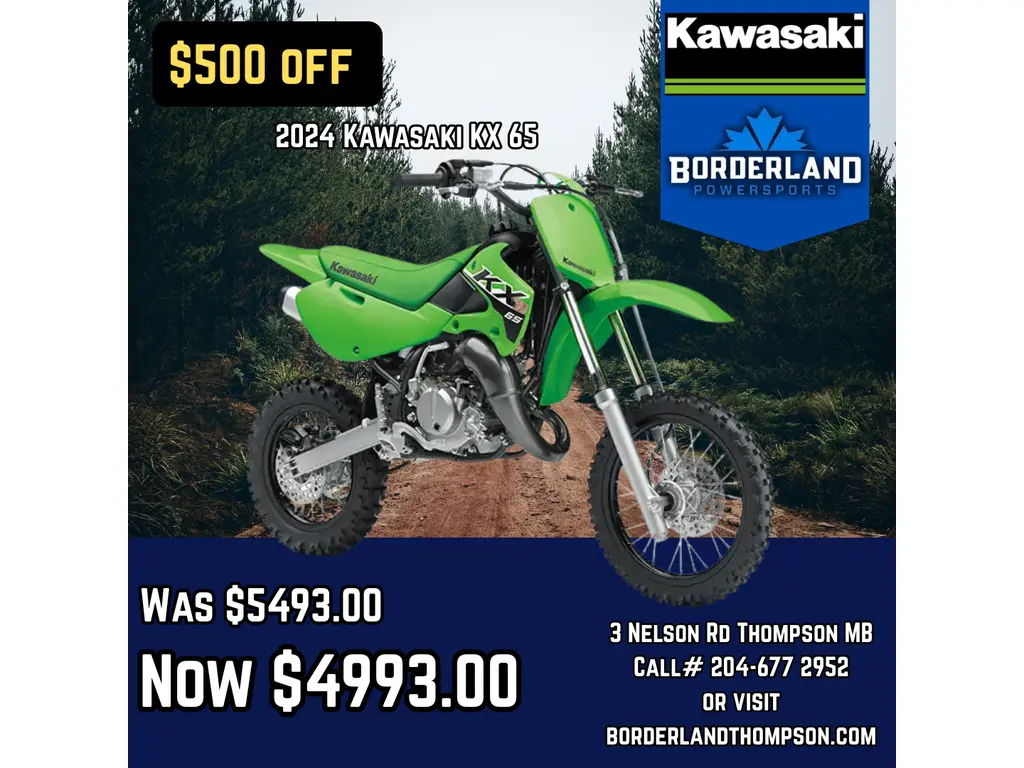 2024 Kawasaki KX 65 