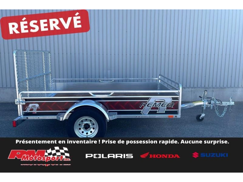 Remeq Remorque 54x98 Utilitaire Simple Essieu 2025 alt