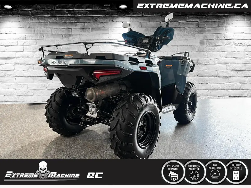 2022 Polaris SPORTSMAN 570 EPS ZENITH BLUE SEULEMENT 2837kM - TRÈS PROPRE!!!
