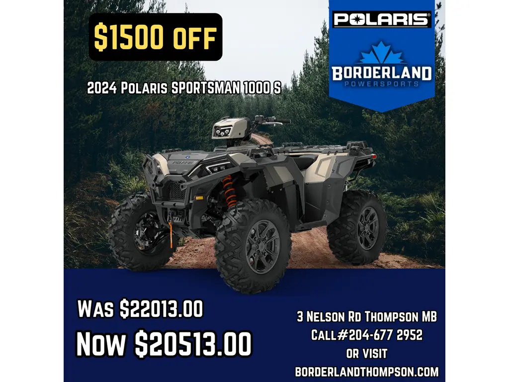 2024 Polaris SPORTSMAN 1000 S
