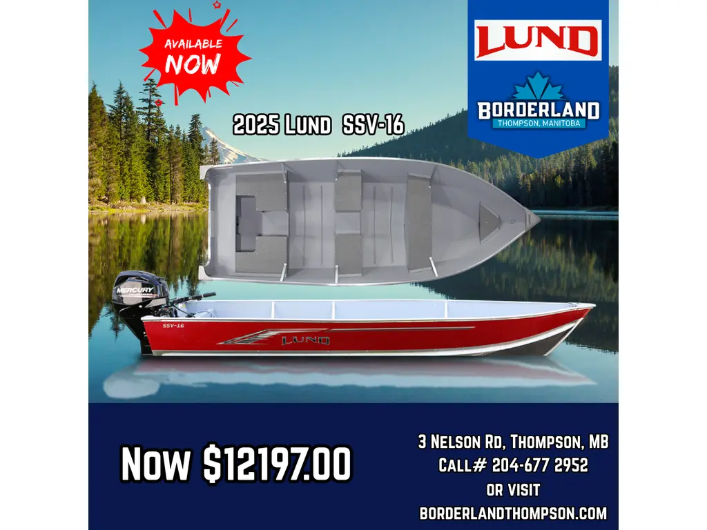 2025 Lund Boat Co ZSSV16 SSV-16