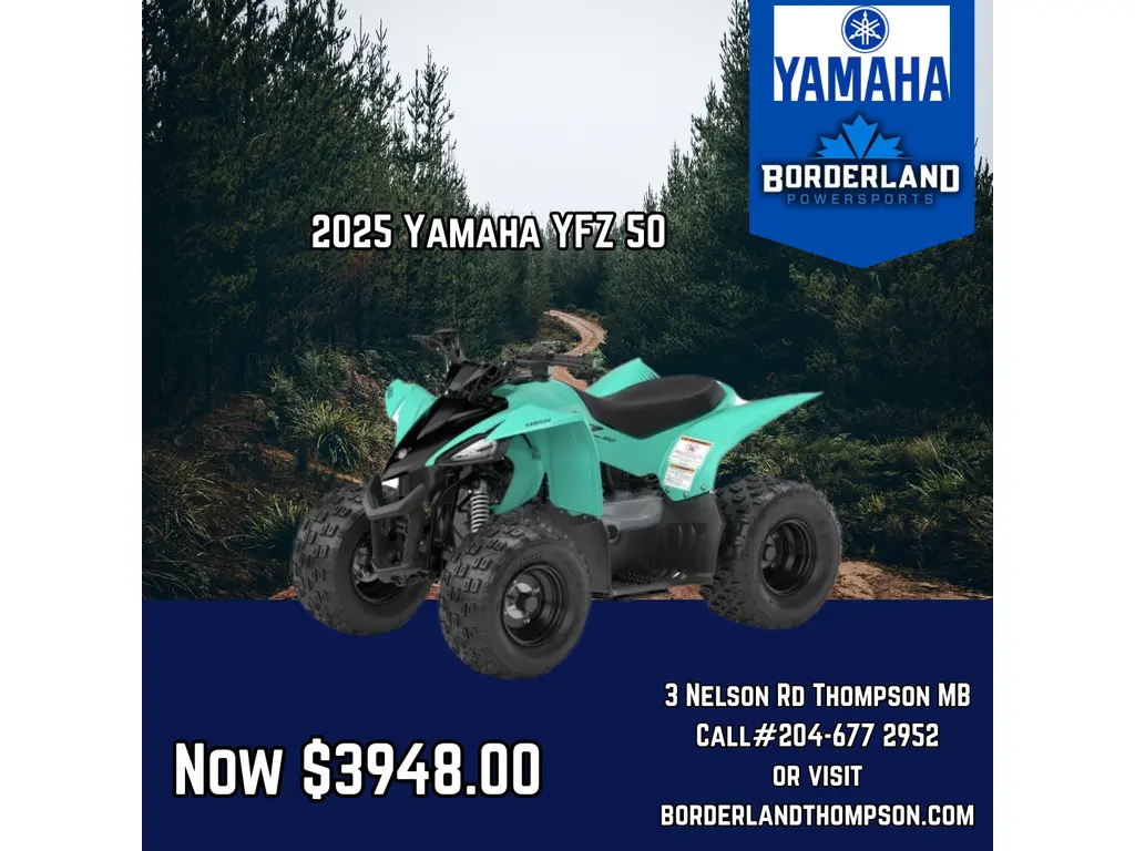 2025 Yamaha YFZ 50