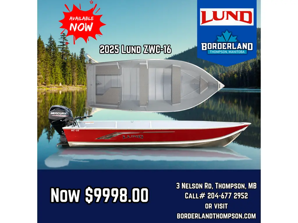 2025 Lund Boat Co ZWC-16
