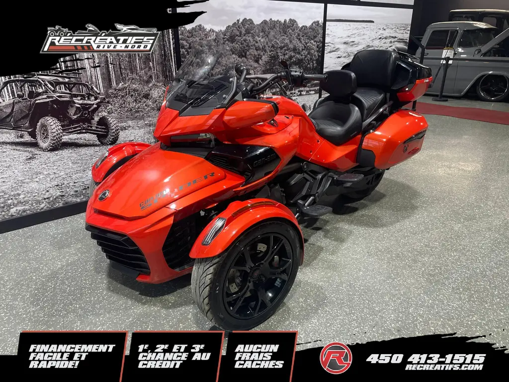 Can-Am SPYDER F3 LIMITED SE6 BLACK EDITION **BAS KILOMÉTRAGE!!** 2020