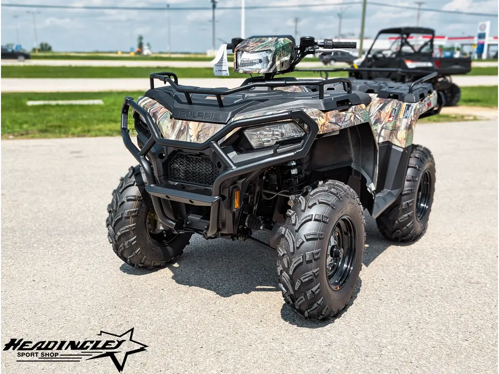 2025 Polaris Sportsman 570 EPS // Polaris Pursuit Camo w/ Rear Bumper