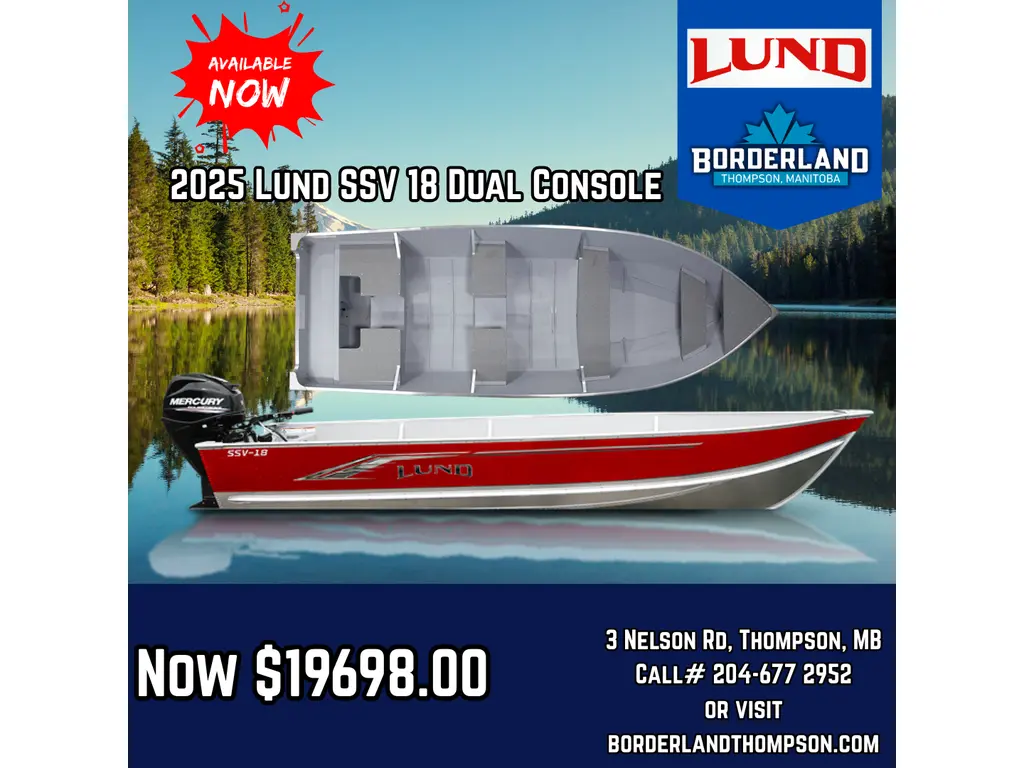 2025 Lund Boat Co SSV 18 Dual Console