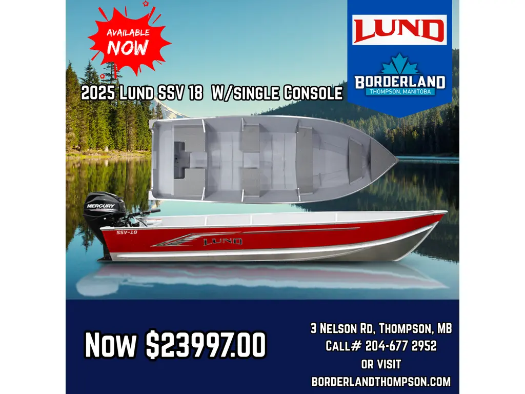 2025 Lund Boat Co ZSSV18 SSV-18