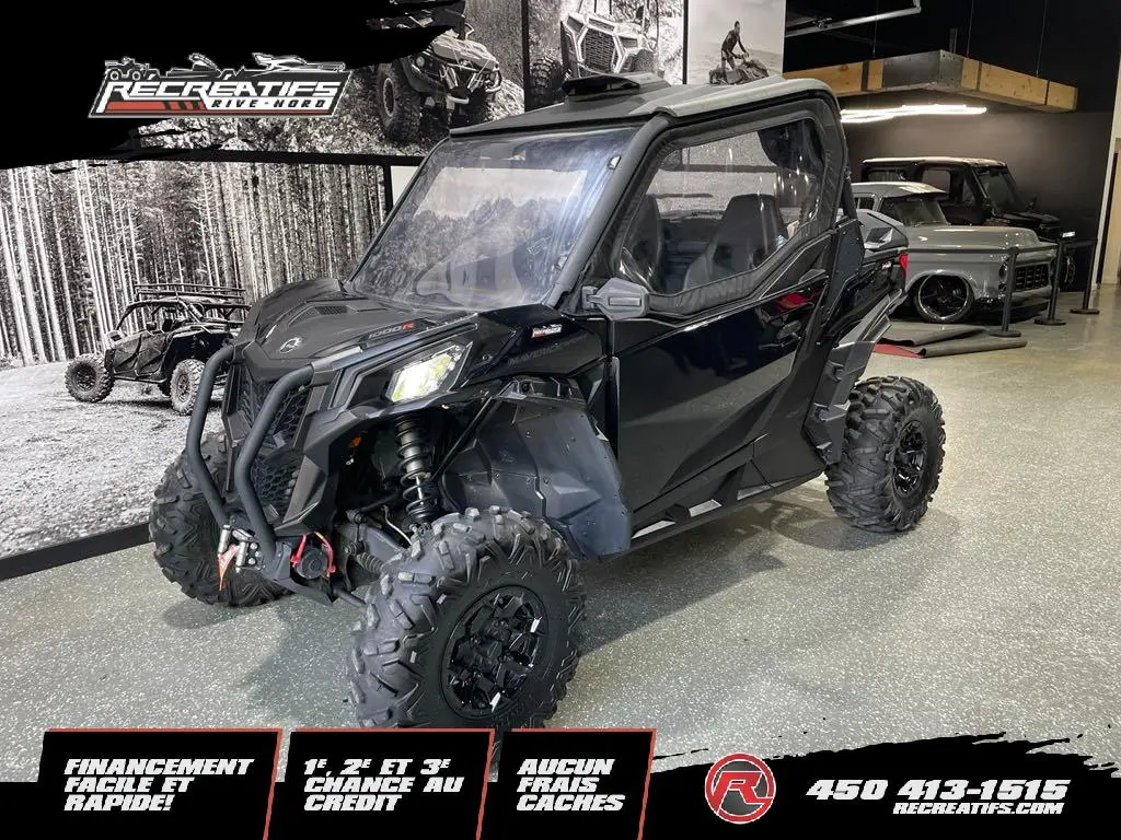 2021 Can-Am MAVERICK SPORT 1000R DPS **BAS KILOMÉTRAGE!!**